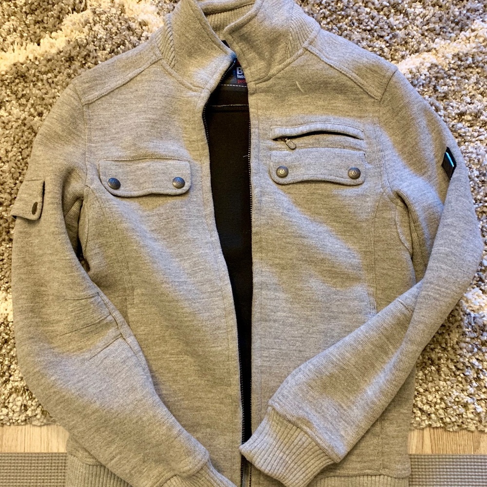 Belstaff wool full zip coat - L